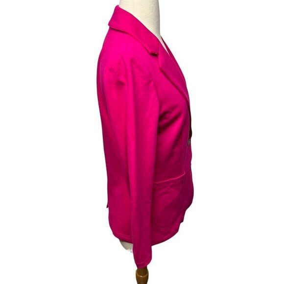 J.Crew Patch Pocket Blazer in Italian Ponte Pink Size 2 BF422 - Picture 5 of 11